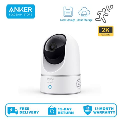 Anker T Eufy Indoor Cam K Pan And Tilt Home Security Camera For