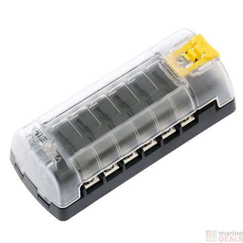 Buy Blue Sea St Blade Fuse Block Independent Circuits With Cover