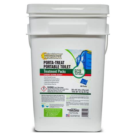 INSTANT POWER PROFESSIONAL Bucket 300 Ct Septic Tank Treatment