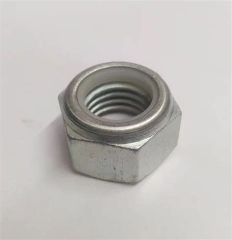 Mild Steel Ms Nylock Nut 10 Mm At Rs 4 90 Piece In Ludhiana ID