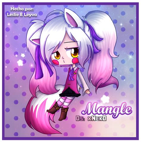 Fnaf Mangle Chibi Xnek Ds By Candlehead On Deviantart