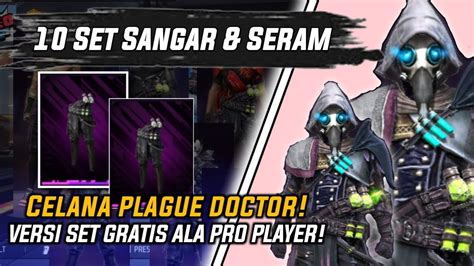 Kombinasi Set Ff Sangar Seram Dari Celana Old Plague Doctor Free