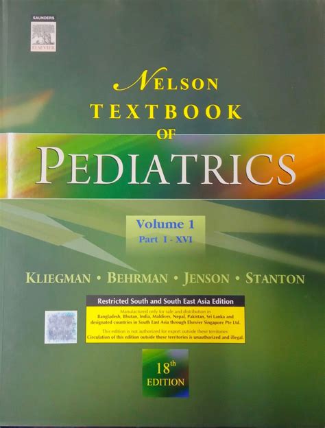 Second Hand Nelson Textbook Of Pediatrics Set Of 2 Volumes By Stanton