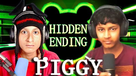 Beating Roblox Piggy Hidden Ending Ft Teamruxer Youtube