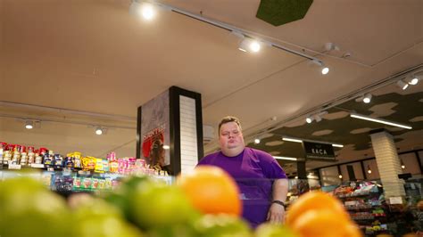 An Overweight Man Wearing Purple T Shirt Stock Footage Sbv 348566331 Storyblocks