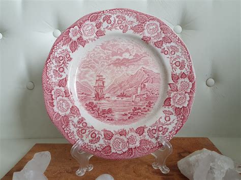 Enoch Wedgwood Tunstall LTD Dinner Plate 25 Cm Lochs Of Scotland Loch