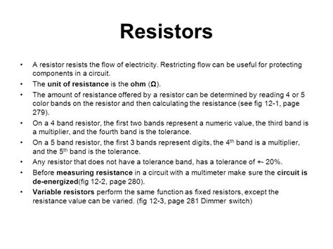 Components Of A Circuit And Their Functions » Wiring Diagram