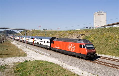 Re 460 Der SBB Zwischen Langenthal Und Herzogenbuchsee NBS