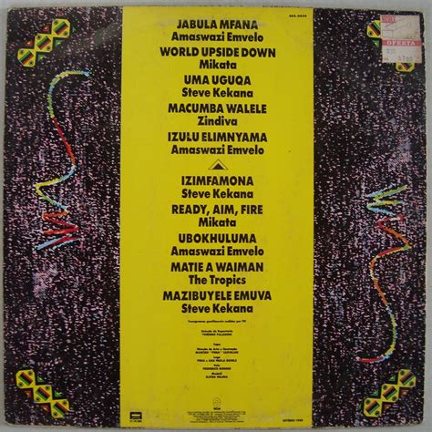 Canta África 1988 Discos de Vinil br