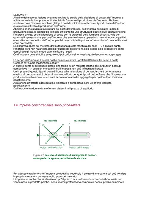 Sbob Lezione 11 Appunti Sbobine Di Introduzione All Economia Dell