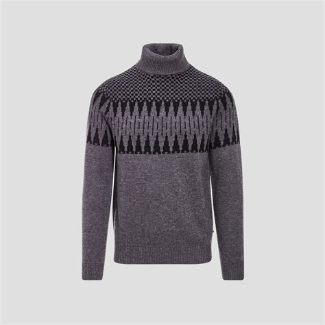 Pull Manches Longues Gris Fonc Homme Bonobo