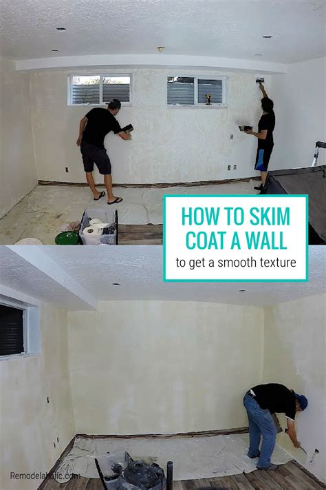 How To Skim Coat Smooth Wall Texture Over Textured Walls Homebuyer Weekly