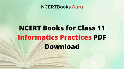 Ncert Books For Class 11 Informatics Practices Pdf Download Ncert Books