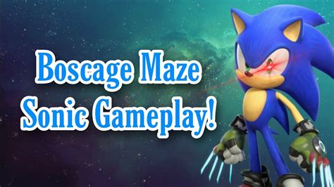 Boscage Maze Sonic Gameplay Youtube