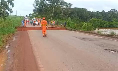 Acre Tem Quatro Pontos De Interdição Em Rodovias Após Chuva Ac24horas