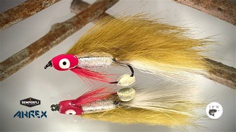 Tying a Zonker Baitfish Fly Tying tutorial Ívar s Fly Workshop YouTube