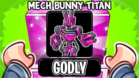 How To Unlock The Mech Bunny Titan In Toilet Tower Defense Youtube