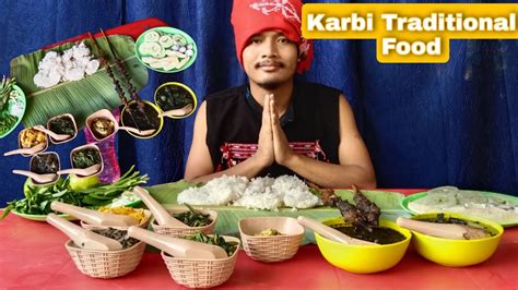 Karbi Traditional Food Karbimukbang Travelling Salve Karbi