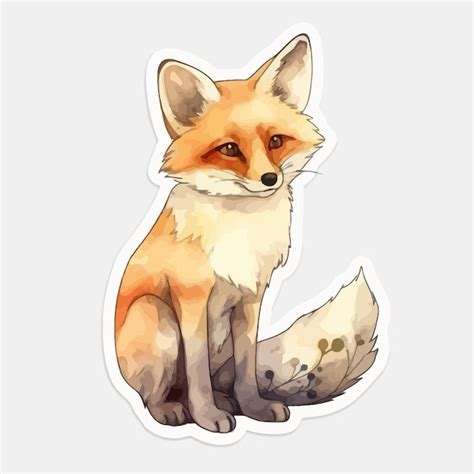 Premium Vector Cute Fox Artwork