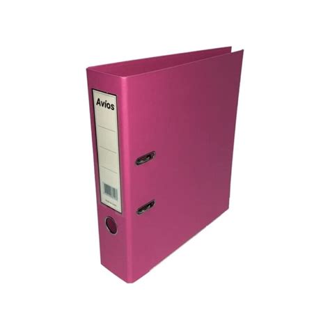 Bibliorato Avios A Fucsia Pvc Lomo Ancho Libreria Jit Librer A