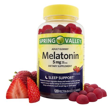 Spring Valley Melatonin Adult Gummies 5 Mg 120 Count