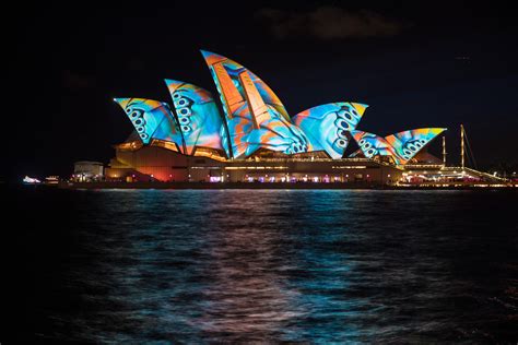 Gallery Of The Sydney Opera House Comes To Life Literally With Vivid