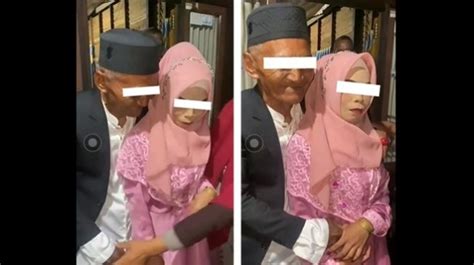 Viral Video Kakek Tahun Nikahi Gadis Jauh Lebih Muda Sontoloyo