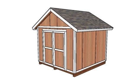 10x10 Shed Plans - DIY Step by Step | HowToSpecialist - How to Build ...