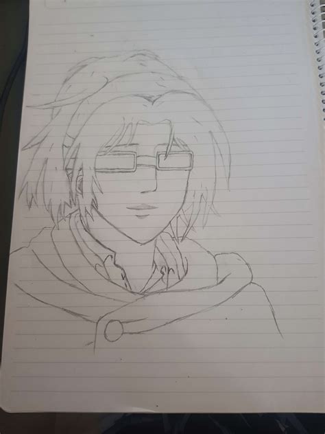 Simple Hange drawing, from a while ago, had to draw something and ...