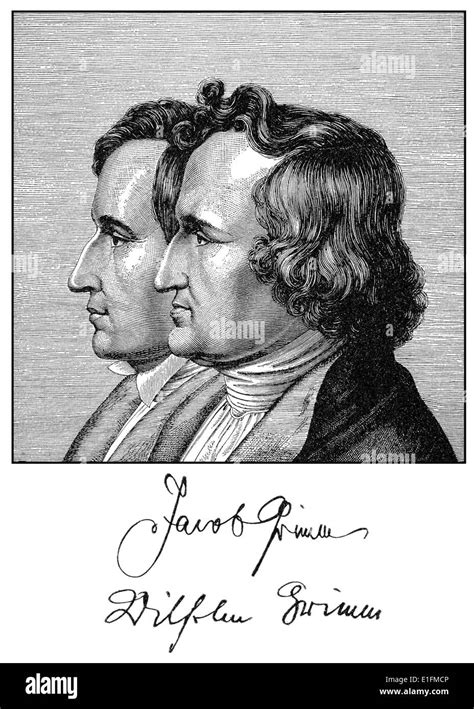 The Brothers Grimm Jacob Ludwig Karl Grimm 1785 1863 And Wilhelm