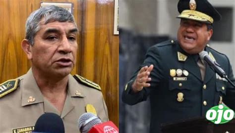 Óscar Arriola y Víctor Zanabria fueron ascendidos a teniente general de