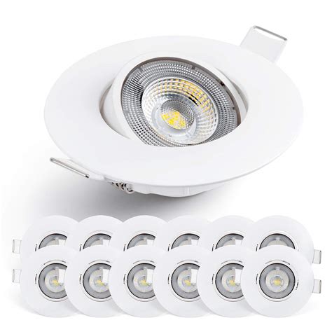 Spot Encastrable Orientable LED Blanc Chaud Spot Led Encastrable