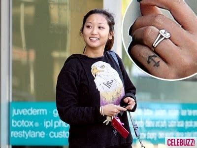 Celebrities Of Trace Cyrus And Brenda Song Engagement