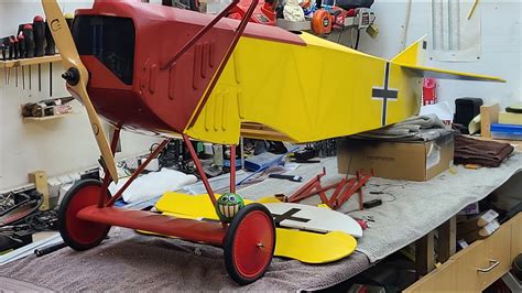 Balsa Usa Scale Fokker D Vii Episode Finishing Tail Repair