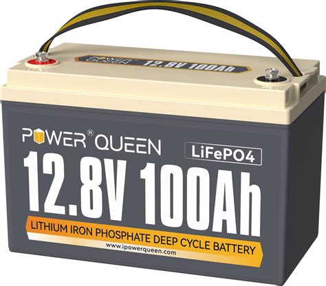 Kcvolro 12V 100Ah LiFePO4 Batterie 1280Wh Lithium Akku Mit 100A BMS