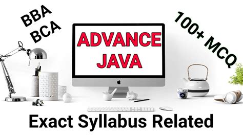 Advance JAVA MCQ 100 BBA BCA Exact Syllabus Related MCQ With