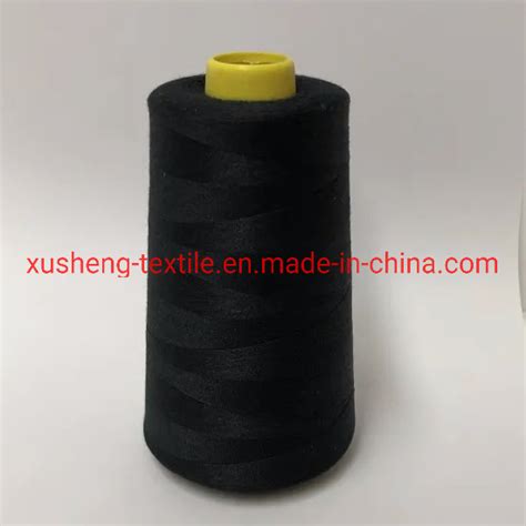 Wholesale Raw White Spun Polyester Yarn China Raw Material