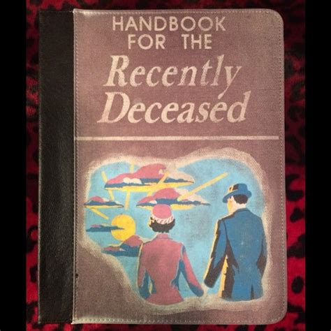 Handbook For The Recently Deceased iPhone / iPad Case Faux