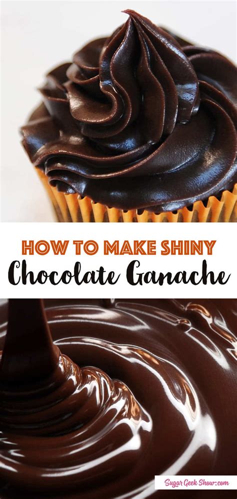 Easy Chocolate Ganache Recipe Video Sugar Geek Show