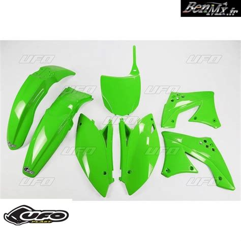 Kit Plastiques Ufo Vert Kawasaki Kxf