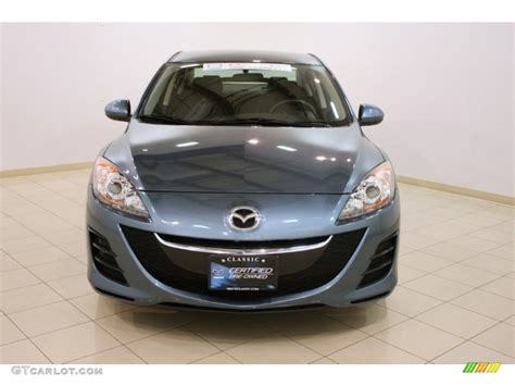 2010 Gunmetal Blue Mica Mazda Mazda3 I Sport 4 Door 63781090 Photo 2