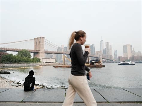 Nyc Under Unhealthy Air Quality Alert From Canadian Wildfire Smoke