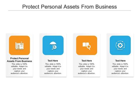 Protect Personal Assets Business Ppt Powerpoint Presentation Show