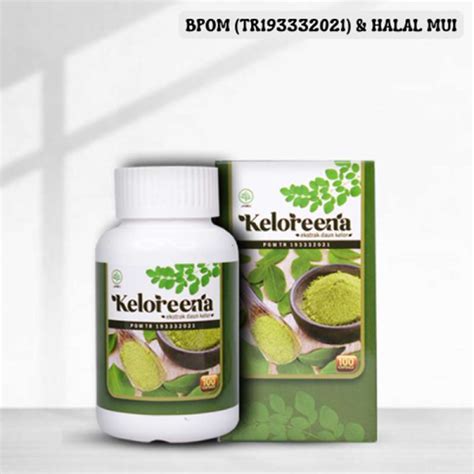 Jual Keloreena Obat Keloreena Kapsul Ekstrak Daun Kelor Moringa