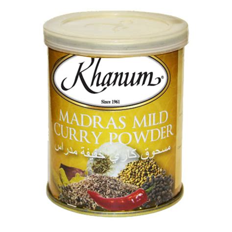 Madras Mild Curry Powder 100g By Khanum Thai Food Online Authentic