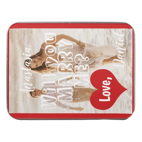 Photo Custom Marriage Proposal Will You Marry Me Jigsaw Puzzle Zazzle