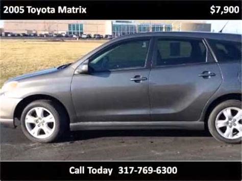 2005 Toyota Matrix Used Cars Whitestown IN YouTube