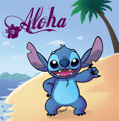 Artstation Aloha Stitch