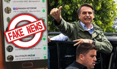 Noticias Falsas En Whatsapp A Favor De Bolsonaro