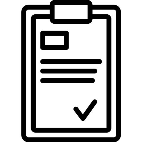 Clipboard List Vector Svg Icon Svg Repo